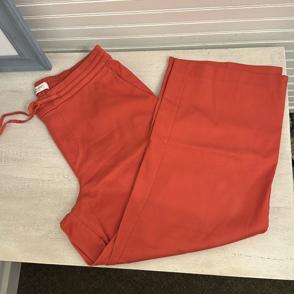 Liverpool Rust Crop Pants size 10/30 - Picture 2 of 6